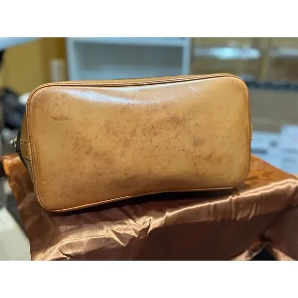 Louis Vuitton Monogram Alma PM Vintage 1994 Satchel Bag Brown with dust bag - Picture 11 of 16